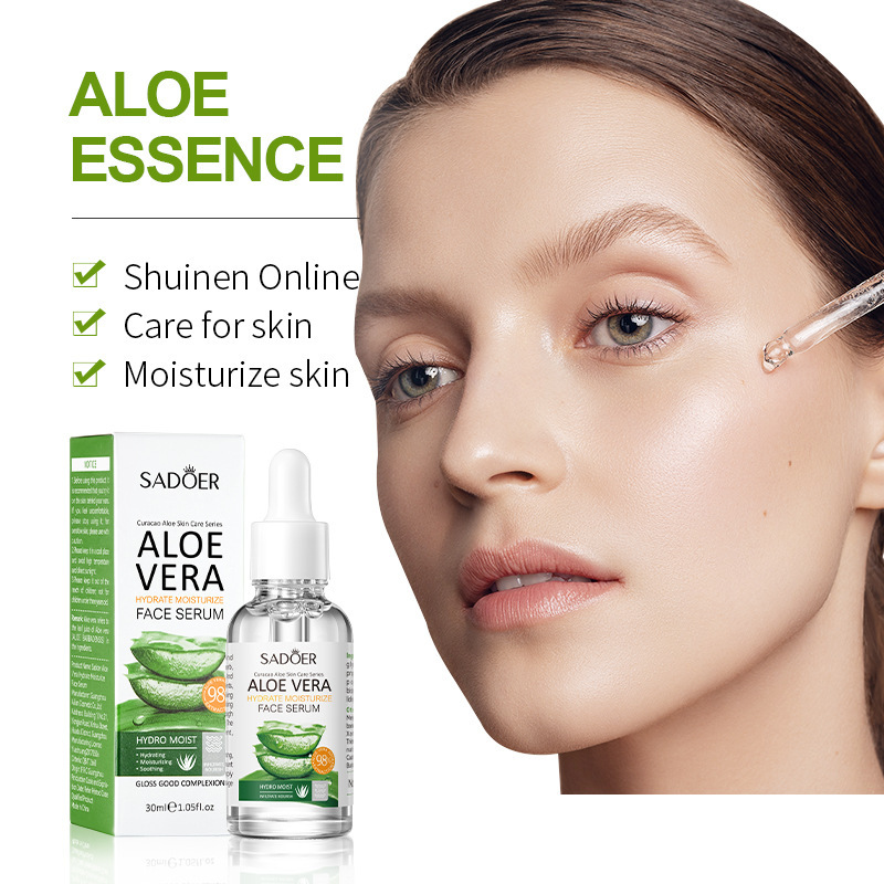 Skincare Ingredients - Aloe Vera Facial Moisturizing and Firming