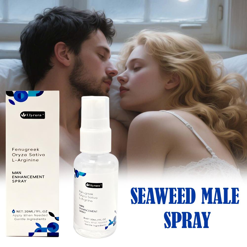 Skincare Ingredients - 30ML Seaweed Men's Body Care Spray: