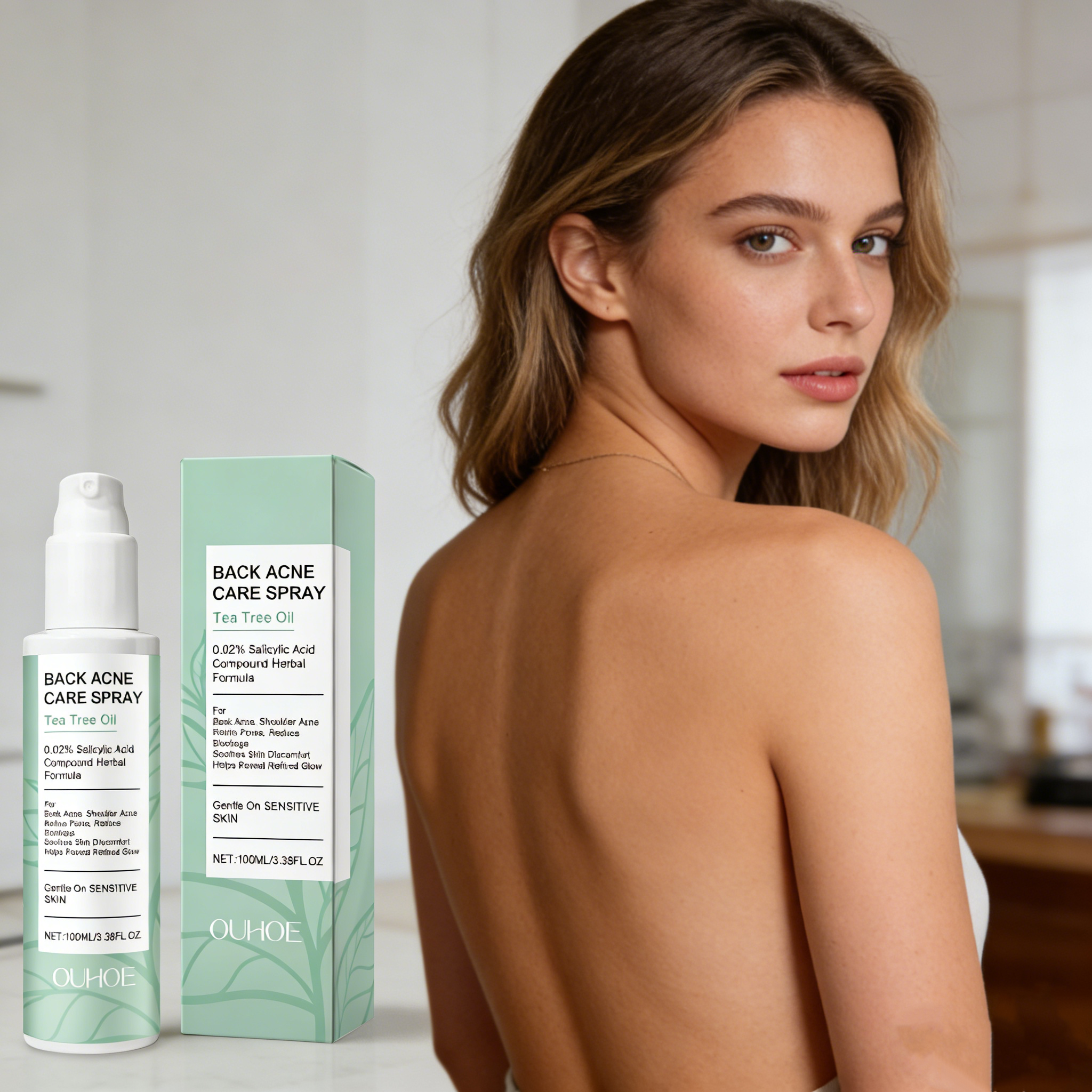 Skincare Salicylic Acid - Salicylic Acid Back Acne Spray Natural