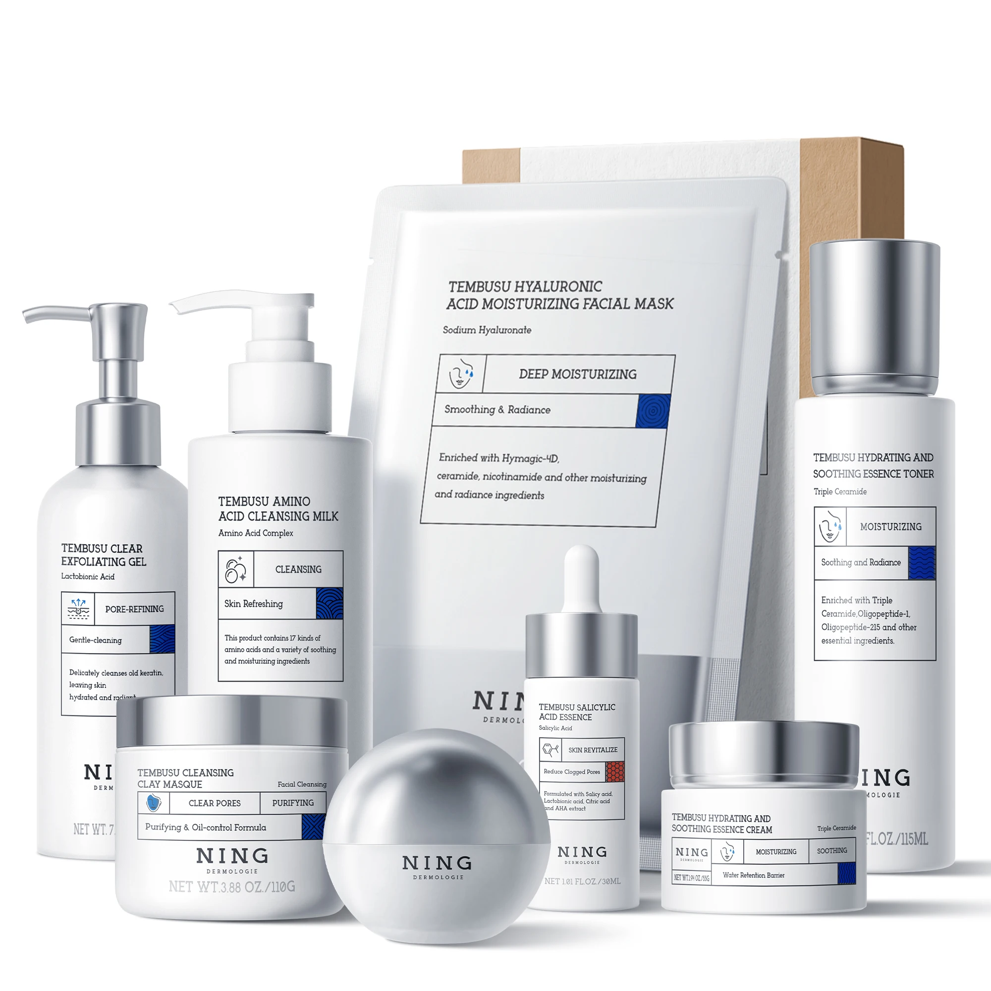 Tembusu Essence Skin Care Set  - Skincare Salicylic Acid のレビューと価格