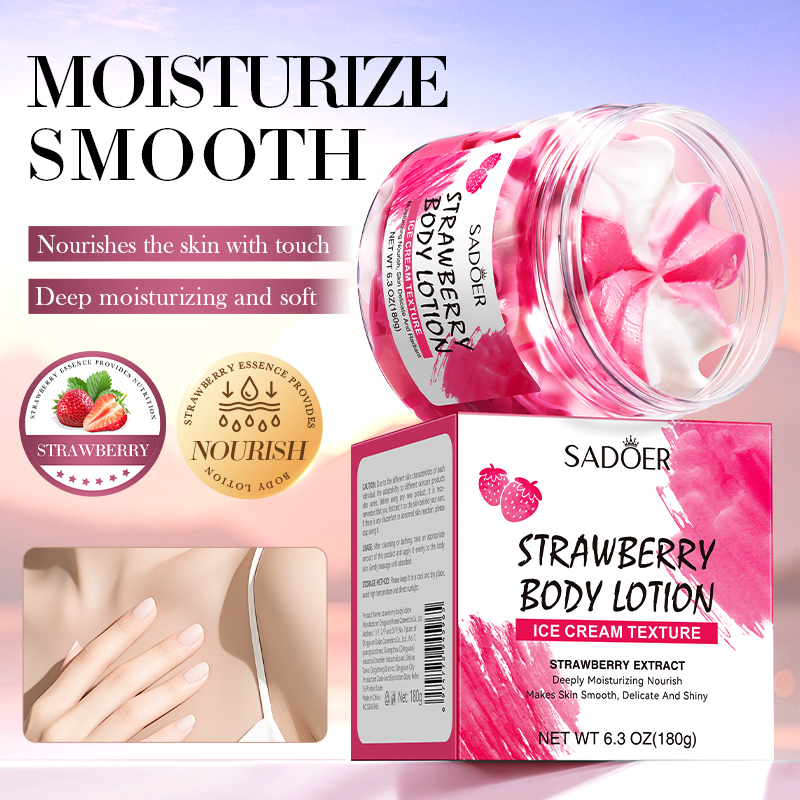 180g Strawberry Body Lotion, C - Skincare Ingredients のレビューと価格