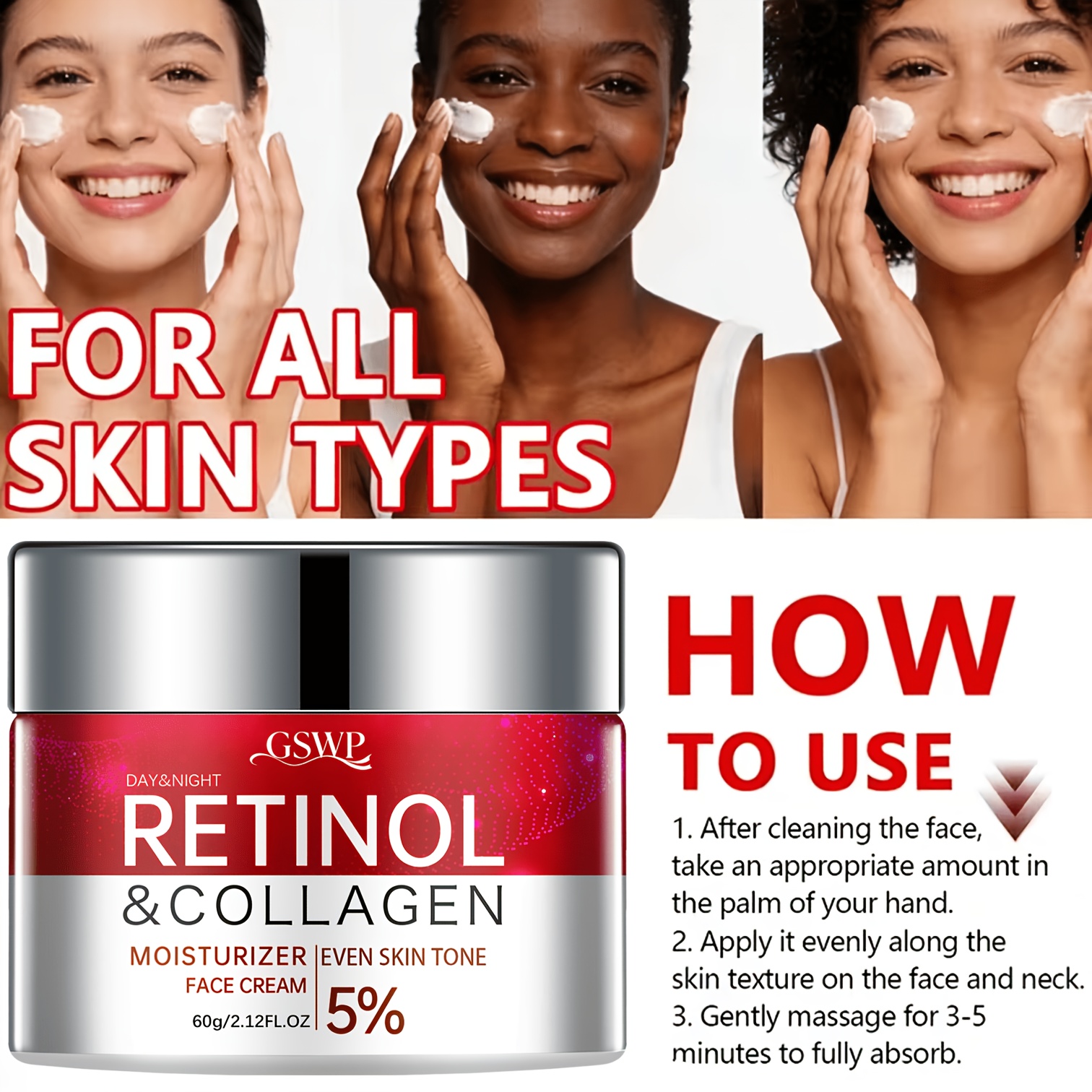 GSWP Retinol Moisturizing Crea - Skincare Ingredients のレビューと価格