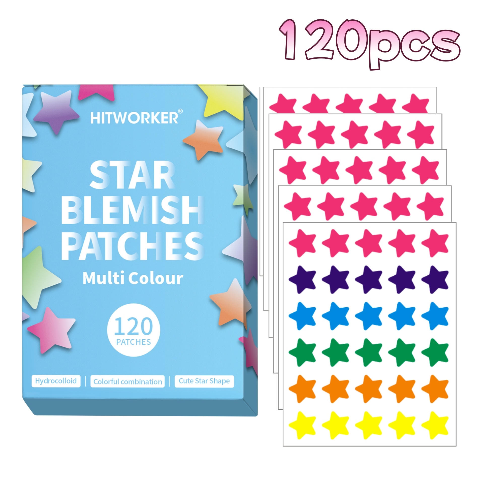 120pcs Salicylic Acid Acne Pat - Skincare Salicylic Acid のレビューと価格